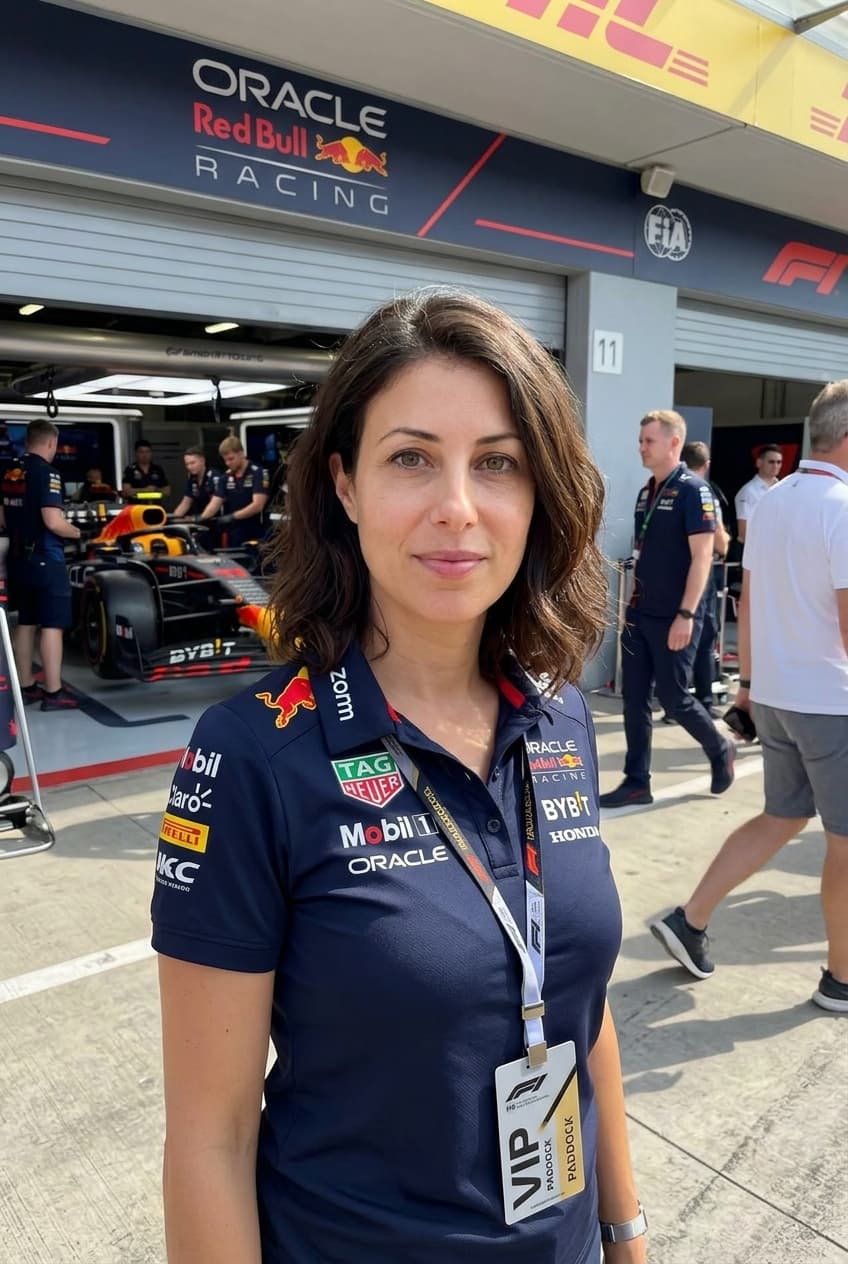 F1 paddock